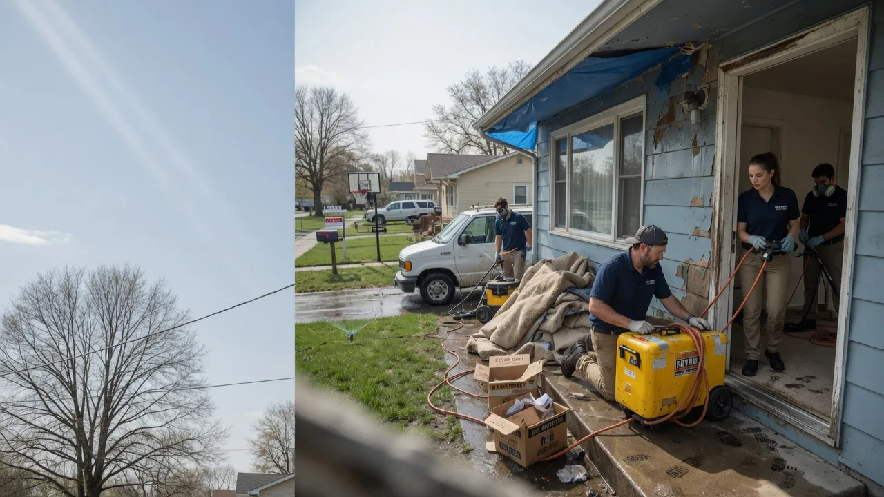 Basement Flood Cleanup in Princeton, MO near me